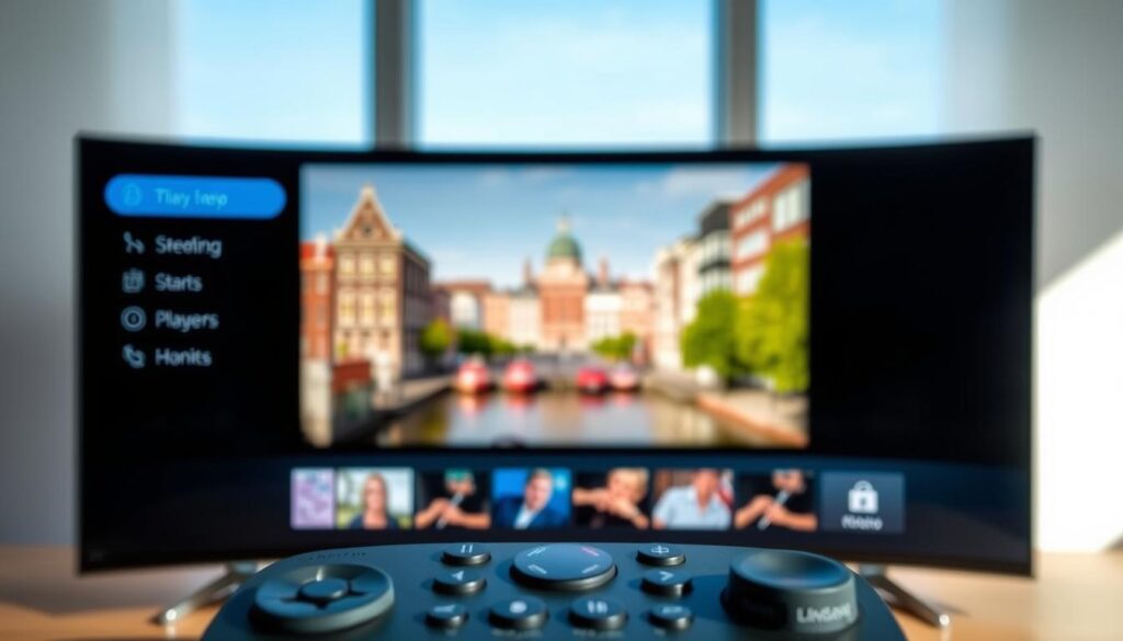 BOB Player IPTV Interface