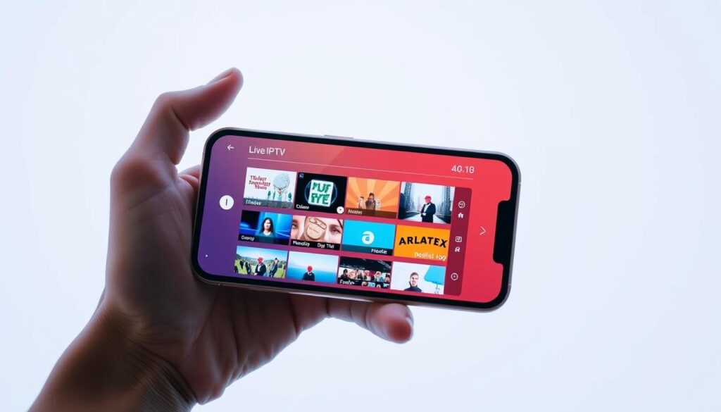 IPTV streams op iPhone